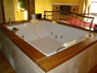 JACUZZI IN THE MASTER BEDROOM